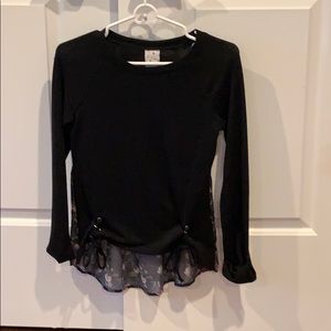 Belle du Jour black sweater